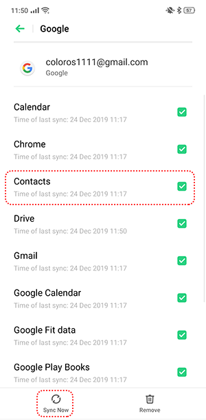 How To Sync Contacts With My Google Contacts Account On Oppo Phone Oppo Australia