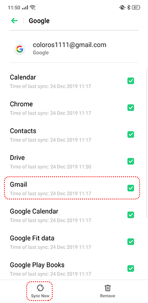 How To Sync Gmail With My Google Account On Oppo Phone Oppo Global