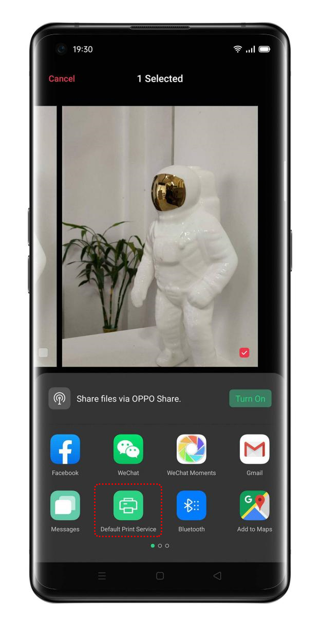 how to print use phone