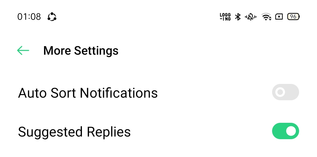 What Is Suggested Replies On Oppo Notification Setting Oppo Malaysia