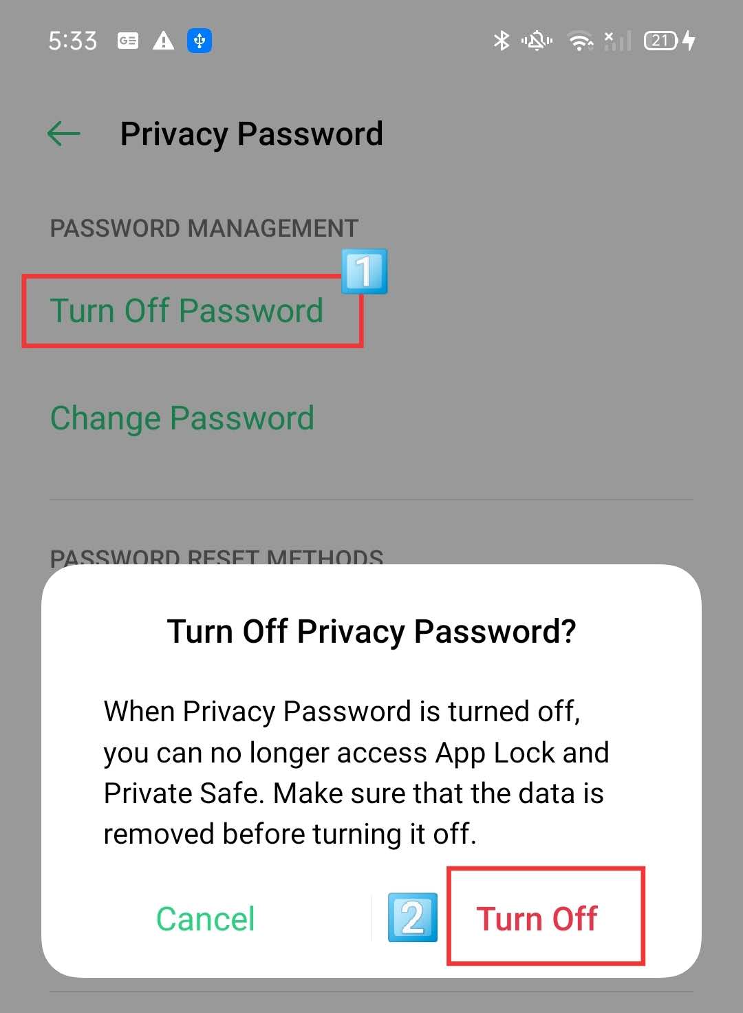 How To Delete Privacy Password On Oppo Phone Oppo Global