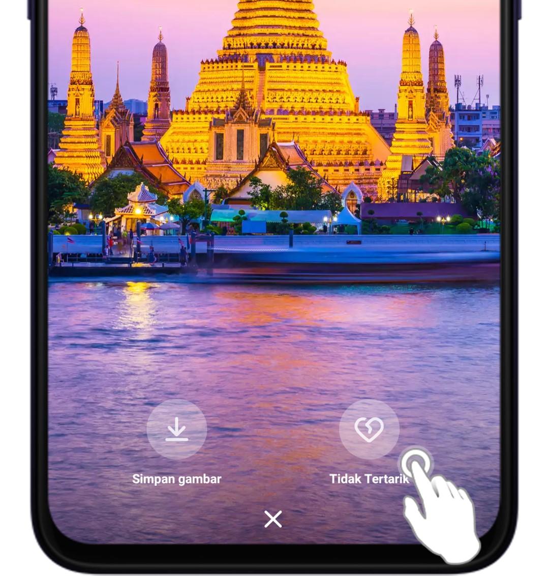 Wallpaper Layar Kunci Tidak Bisa Diganti