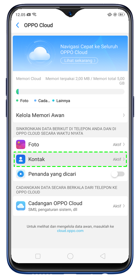 Sinkronkan File Di Heytap Cloud Oppo Cloud Oppo Indonesia